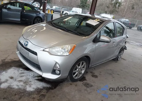 2013 Toyota Prius C Four from USA, damaged, VIN JTDKDTB37D1031669